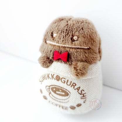 Sumikko Gurashi | Memories 2nd Series | Mame Master (Coffee Bean) Tenori Plush | Limited Edition