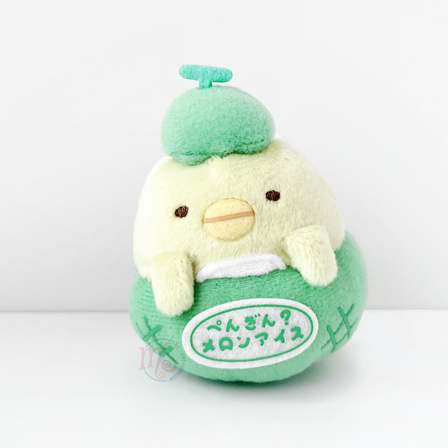 Sumikko Gurashi | Memories 2nd Series | Penguin? (Melon Ice Cream) Tenori Plush | Limited Edition