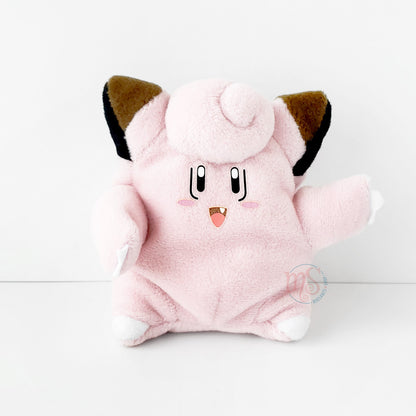 [Vintage] Pokémon | Clefairy Small Beanie Plush | 1998 Hong Kong MTR | Limited Edition | HK Exclusive