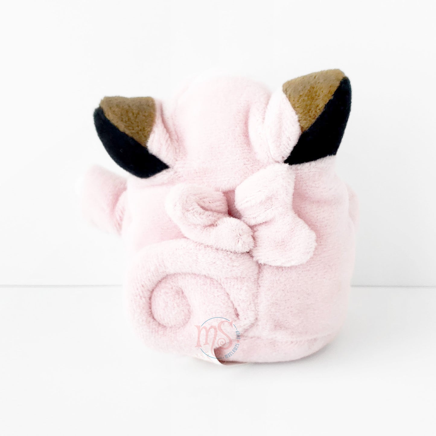 [Vintage] Pokémon | Clefairy Small Beanie Plush | 1998 Hong Kong MTR | Limited Edition | HK Exclusive