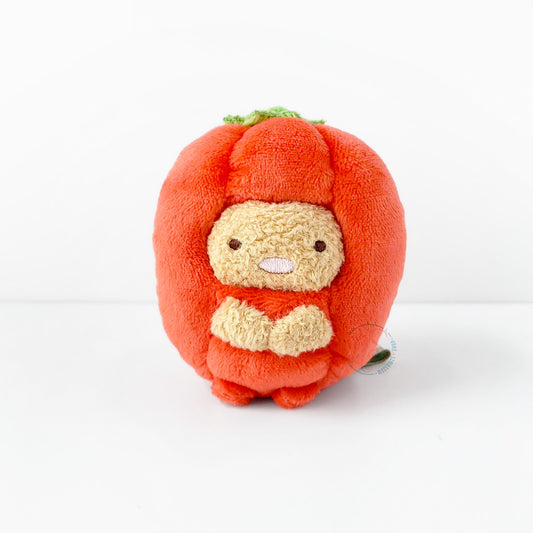 Sumikko Gurashi | Food Kingdom | Tonkatsu (Red Pepper) Tenori Mini Plush | Online Shop Limited