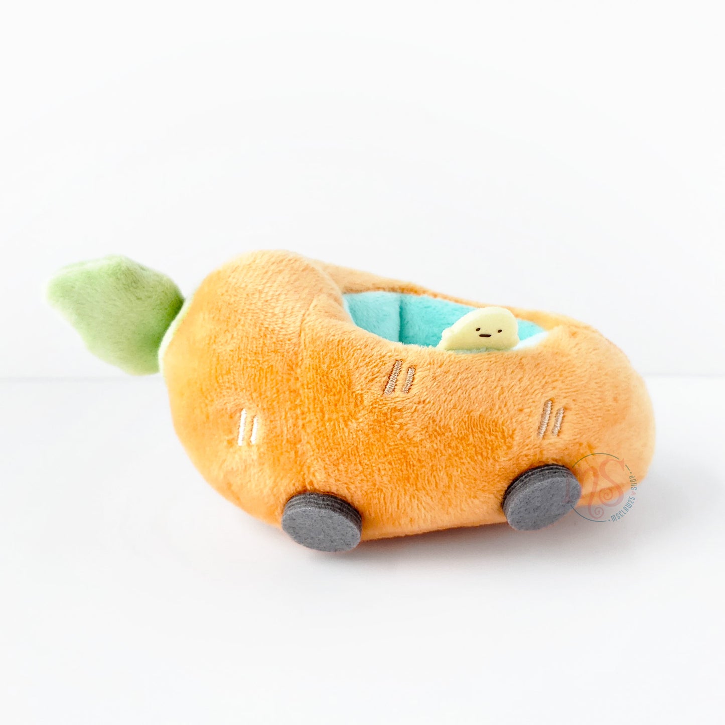 Sumikko Gurashi | Food Kingdom | Carrot Car Tenori Small Plush | Online Shop Limited