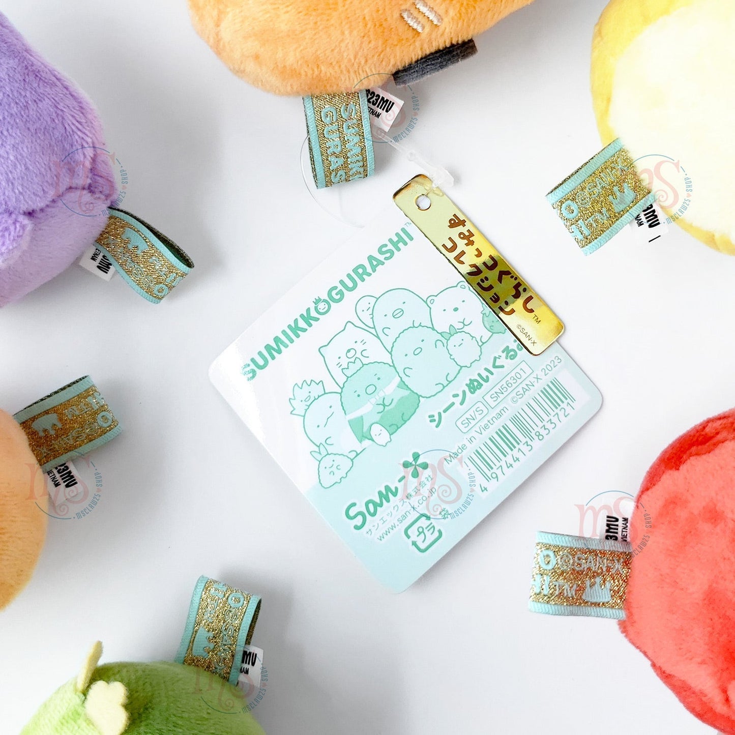 Sumikko Gurashi | Food Kingdom | Penguin? (Avocado) Tenori Mini Plush | Online Shop Limited