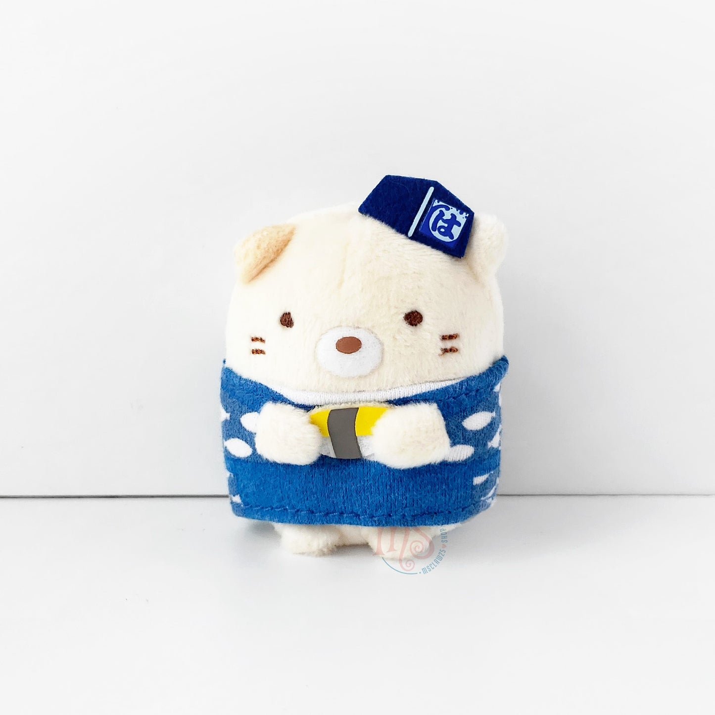 Sumikko Gurashi | Hama Sushi 2nd Series | Neko Cat Tenori Mini Plush | Collab Limited