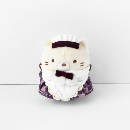 Sumikko Gurashi | Tokyo Station Shop | Neko (Maid) Tenori Mini Plush | Limited Edition