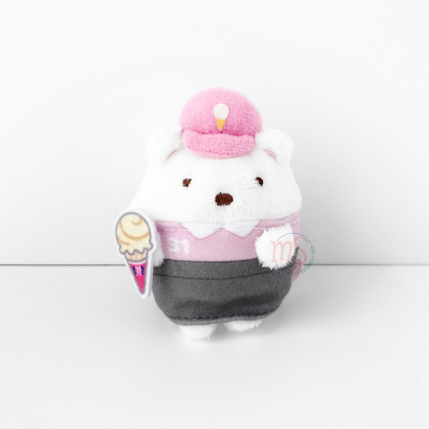 Sumikko Gurashi | Baskin Robbins | Shirokuma Tenori Mini Plush