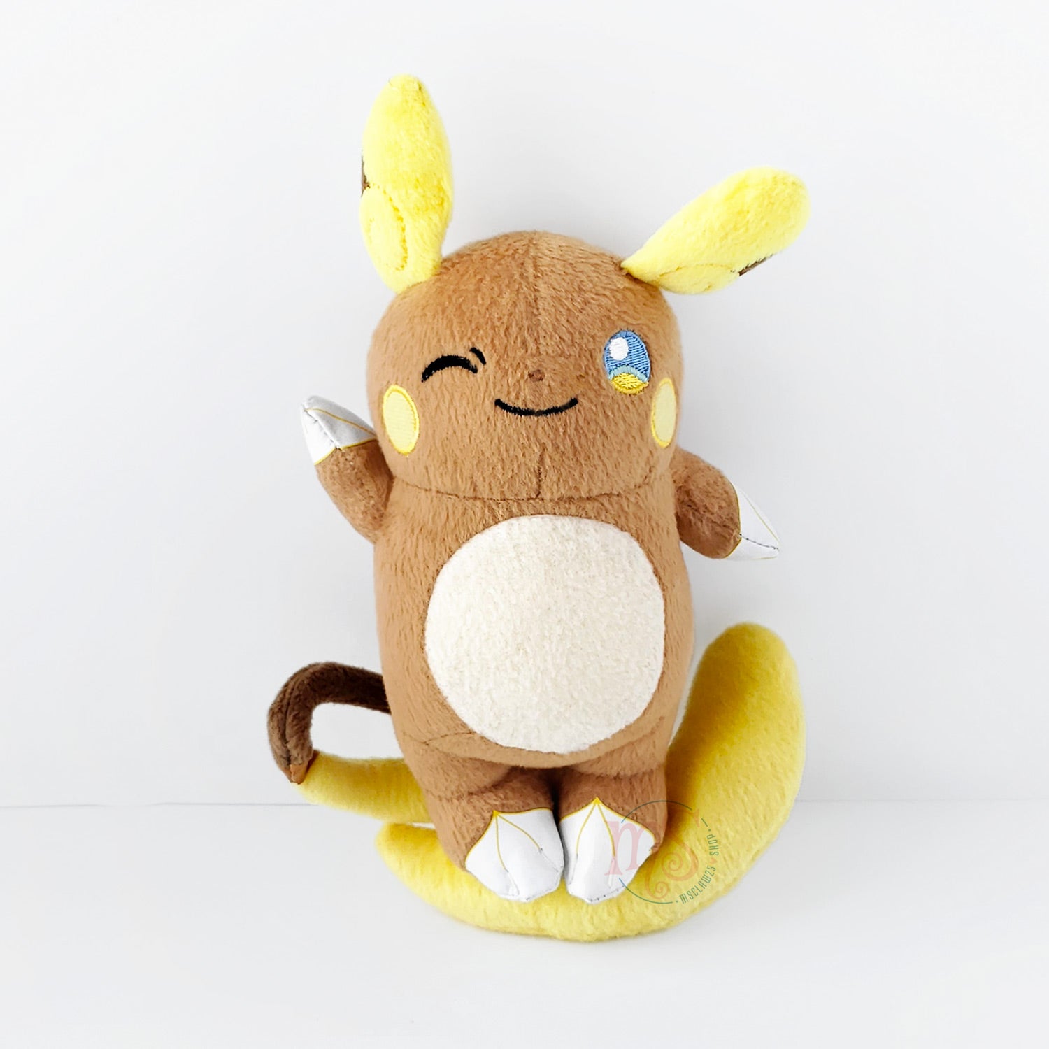 Pokémon | Sun & Moon Alolan Form | Raichu Winking Small Plush – MSClaw25