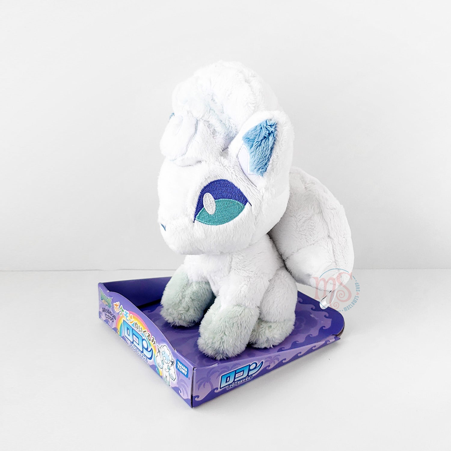 Pokemon Sun Moon Vulpix Alolan Small Plush MSClaw25