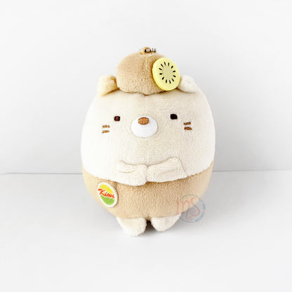 Sumikko Gurashi | Kiwi Fruit | Neko Cat Small Plush