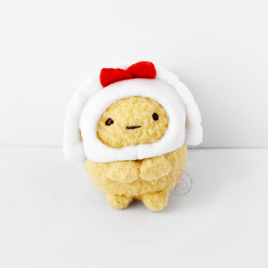 Sumikko Gurashi | Keikyu x Hanedaku Train Railway | Ebifurai no Shippo (Dumpling) Tenori Mini Plush | Collab Limited