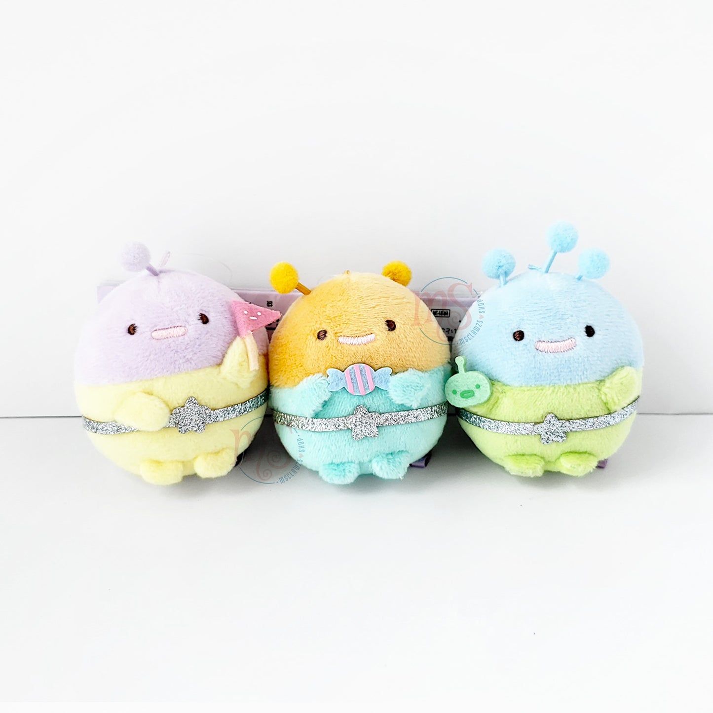 Sumikko Gurashi | Mysterious Friends (Alien) | Tapi-Aliens Tenori Mini Plush Set