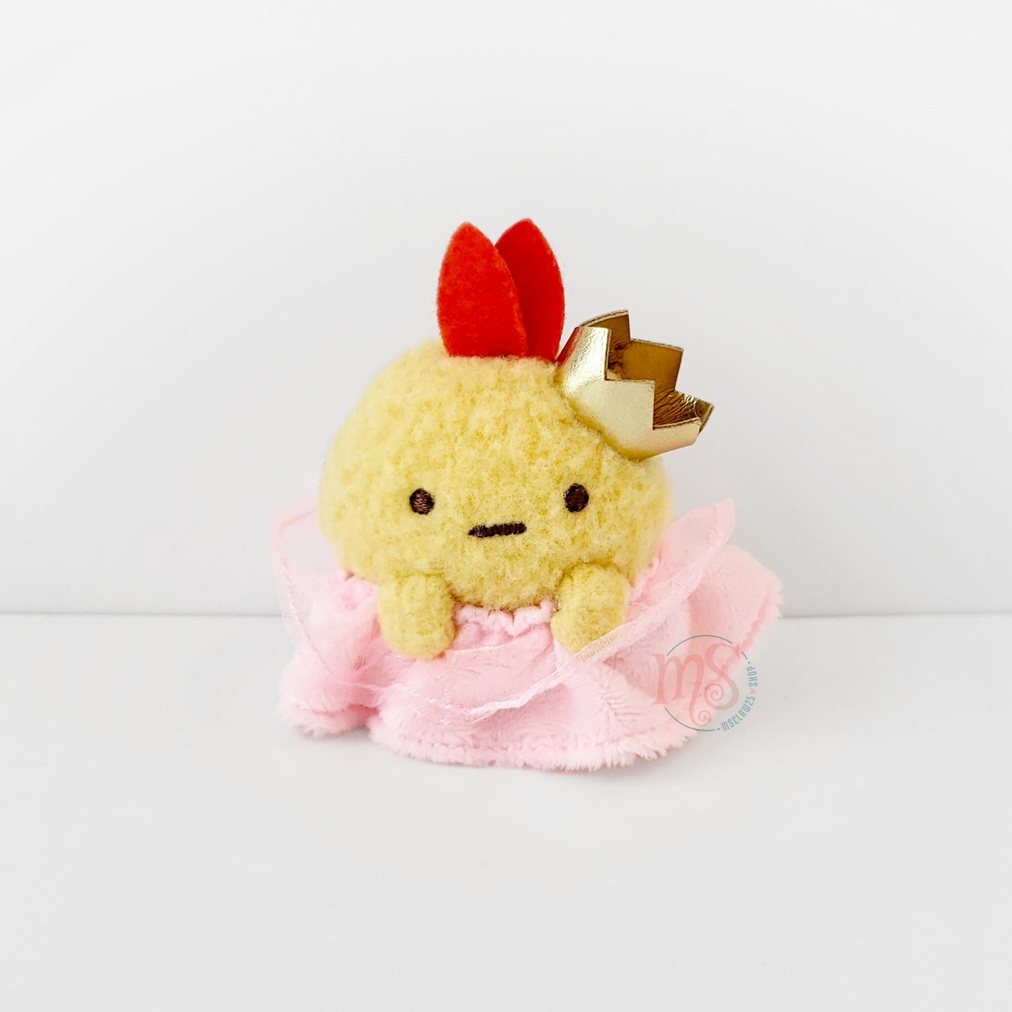 Sumikko Gurashi | Mole's House | Ebifurai no Shippo (Crown) Tenori Mini Plush