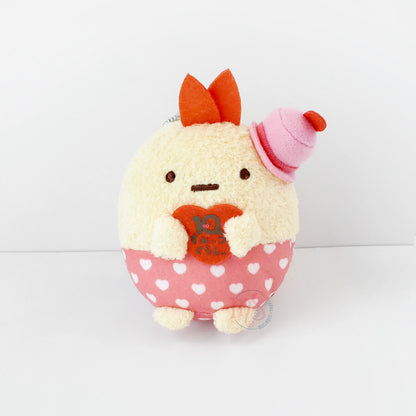 Sumikko Gurashi | 10th Anniversary | Ebifurai no Shippo (Heart) Keychain Mini Plush