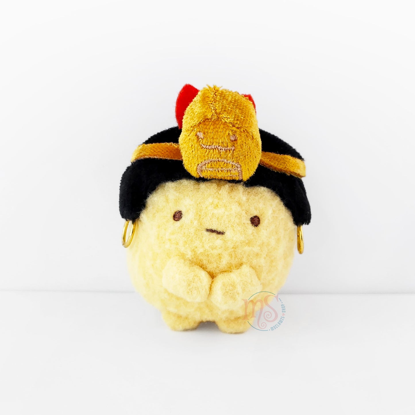 Sumikko Gurashi | Ancient Egypt Exhibition | Ebifurai no Shippo (Cleopatra) Tenori Mini Plush | Collab Limited