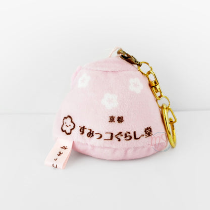 Sumikko Gurashi | Yama (Cherry Blossom) Tenori Keychain Mini Plush | Ginkakuji Store Limited