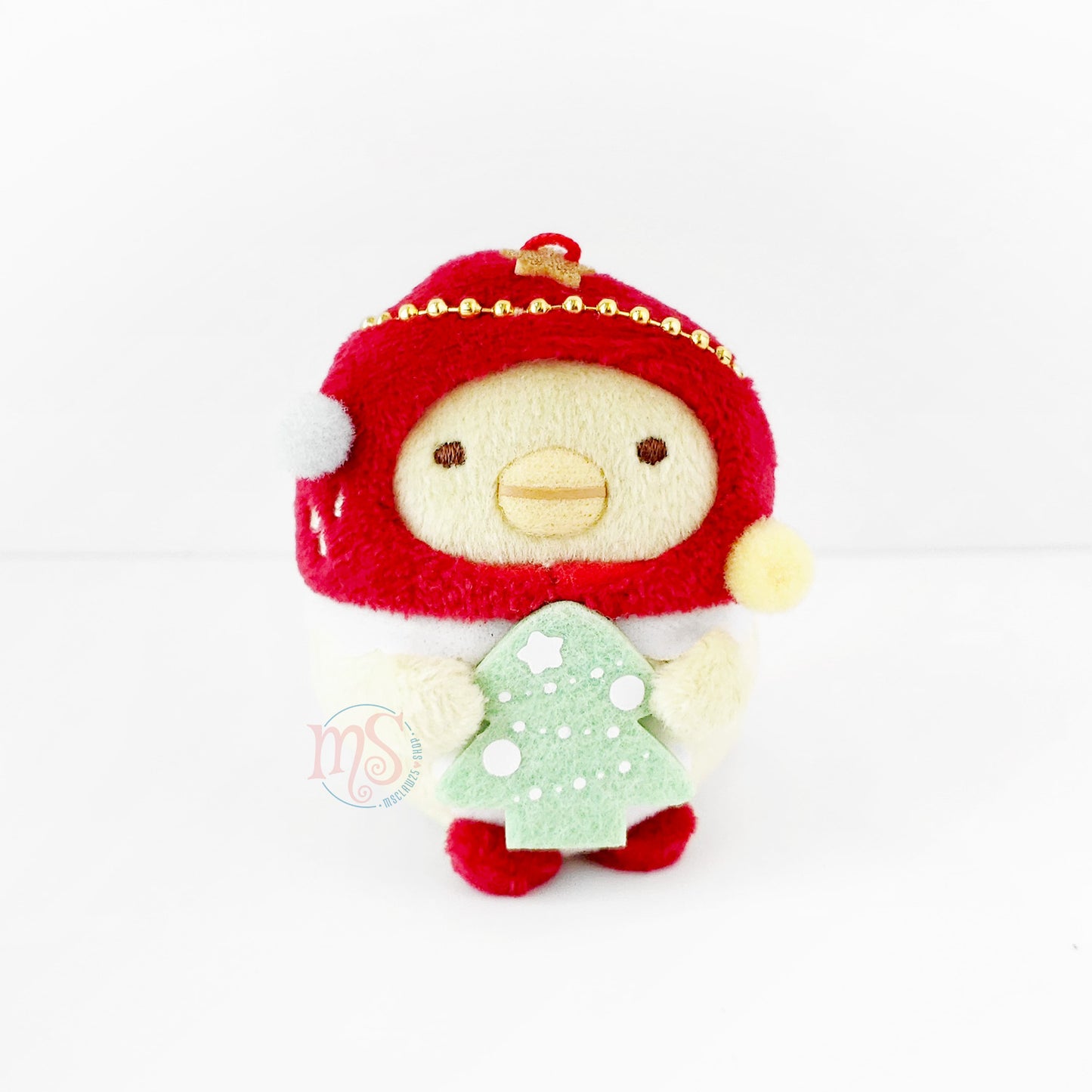 Sumikko Gurashi | Strawberry Christmas 2023 | Penguin? Tenori Mini Plush