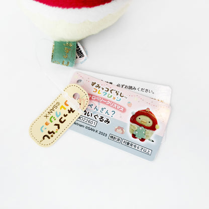 Sumikko Gurashi | Strawberry Christmas 2023 | Penguin? Tenori Mini Plush