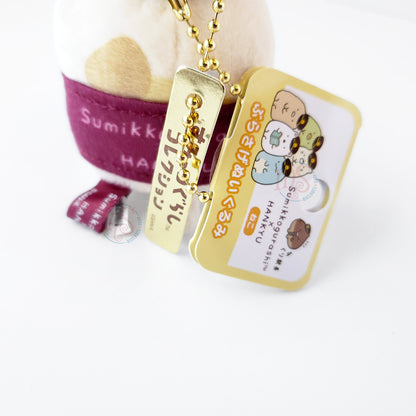 Sumikko Gurashi | Hankyu Train Railway | Neko Cat (Station Master) Keychain Tenori Mini Plush | Collab Limited