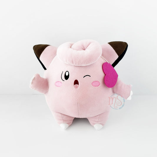 Pokémon | Sweet Kiss Move | Clefairy Winking Plush