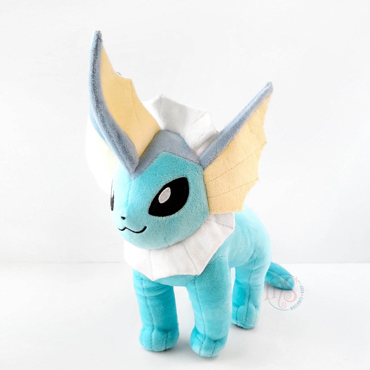 Pokemon I LOVE EIEVUI Vaporeon Big Plush MSClaw25