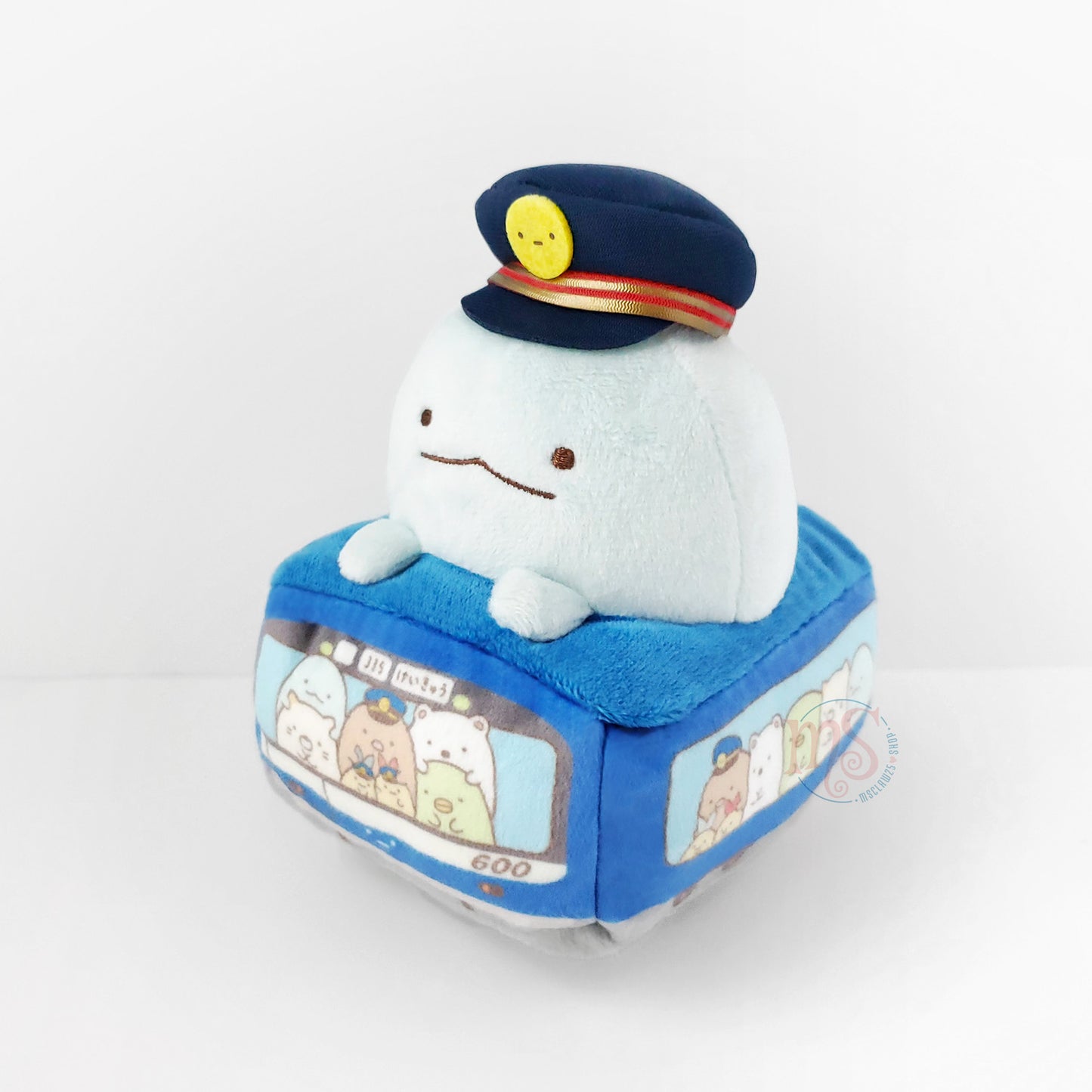 Sumikko Gurashi | Keikyu & Hanedaku Train Railway in Ota City | Tokage (Train Captain) Small Plush | Collab Limited