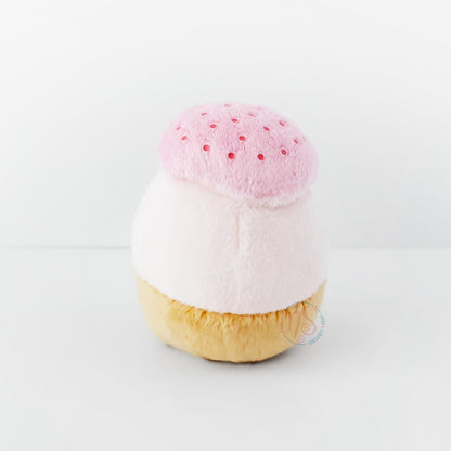 Sumikko Gurashi | Mister Donut | Tapioca (Pon de Strawberry Ball) Tenori Mini Plush