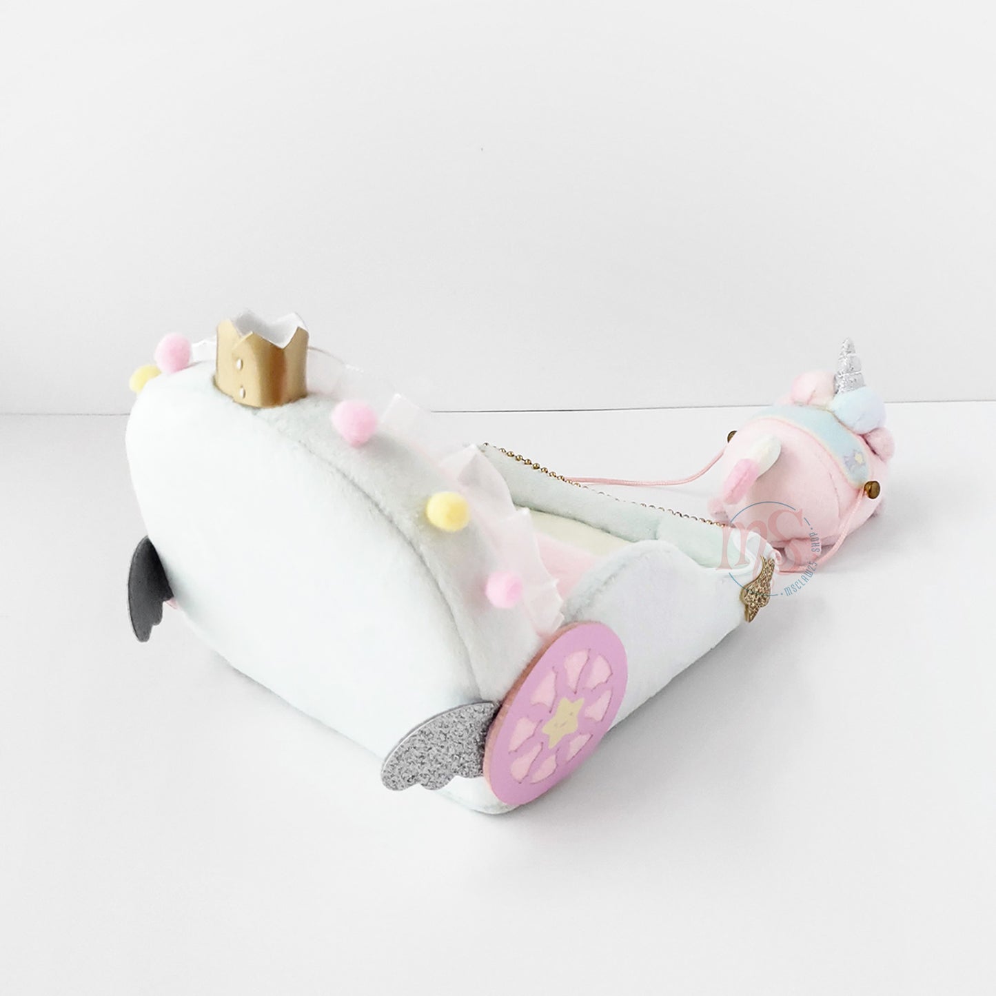 Sumikko Gurashi | Fairy Tale | Tapioca (Unicorn) & Carriage Tenori Mini Plush Set