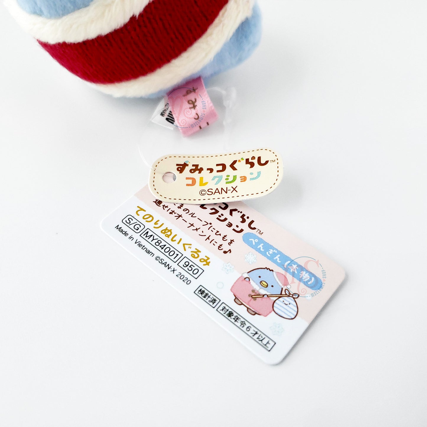 Sumikko Gurashi | Christmas 2020 | Penguin Real (Santa) Tenori Mini Plush