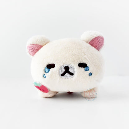 Rilakkuma | Strawberry Life | Korilakkuma (Crying) Tenori Mini Plush