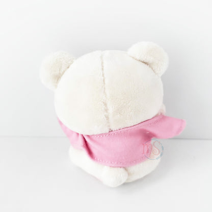 Rilakkuma | Strawberry Life | Korilakkuma (T-Shirt) Tenori Mini Plush