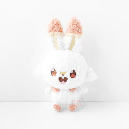 Pokémon | Peaceful Place Pokepeace | Scorbunny Keychain Fluffy Small Plush