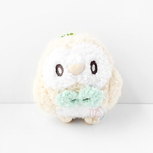 Pokémon | Peaceful Place Pokepeace | Rowlet Fluffy Keychain Small Plush