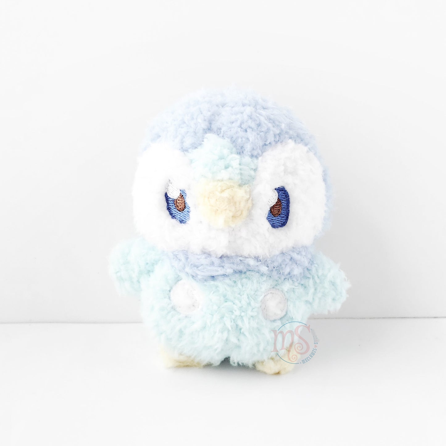 Pokémon | Peaceful Place Pokepeace | Piplup Fluffy Keychain Small Plush