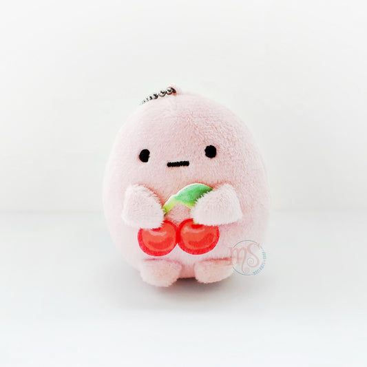 Sumikko Gurashi | Penpen Fruit Vacation | Tapioca (Cherry) Keychain Mini Plush