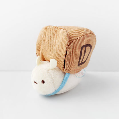 Sumikko Gurashi | Ancient Egypt Exhibition | Nisetsumuri Fake Snail (Assistant) Tenori Mini Plush | Collab Limited