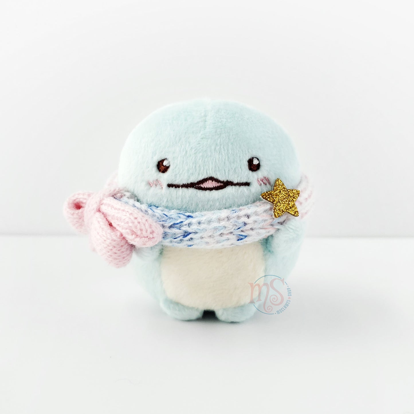 Sumikko Gurashi | Sparkling Night with Tokage and its Mama | Tokage (Happy) Tenori Mini Plush | Loft Limited