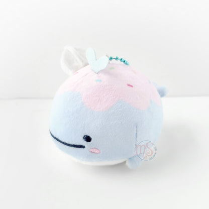 Jinbesan | Jinbesan & Ice Kurage | Maigo No Kokujira Whale (Ice-cream) Keychain Mini Plush