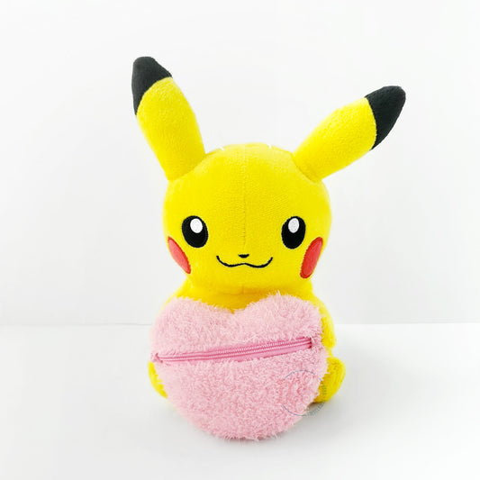 Pokémon | Pikachu Plush with Fully Heart-shaped Pouch