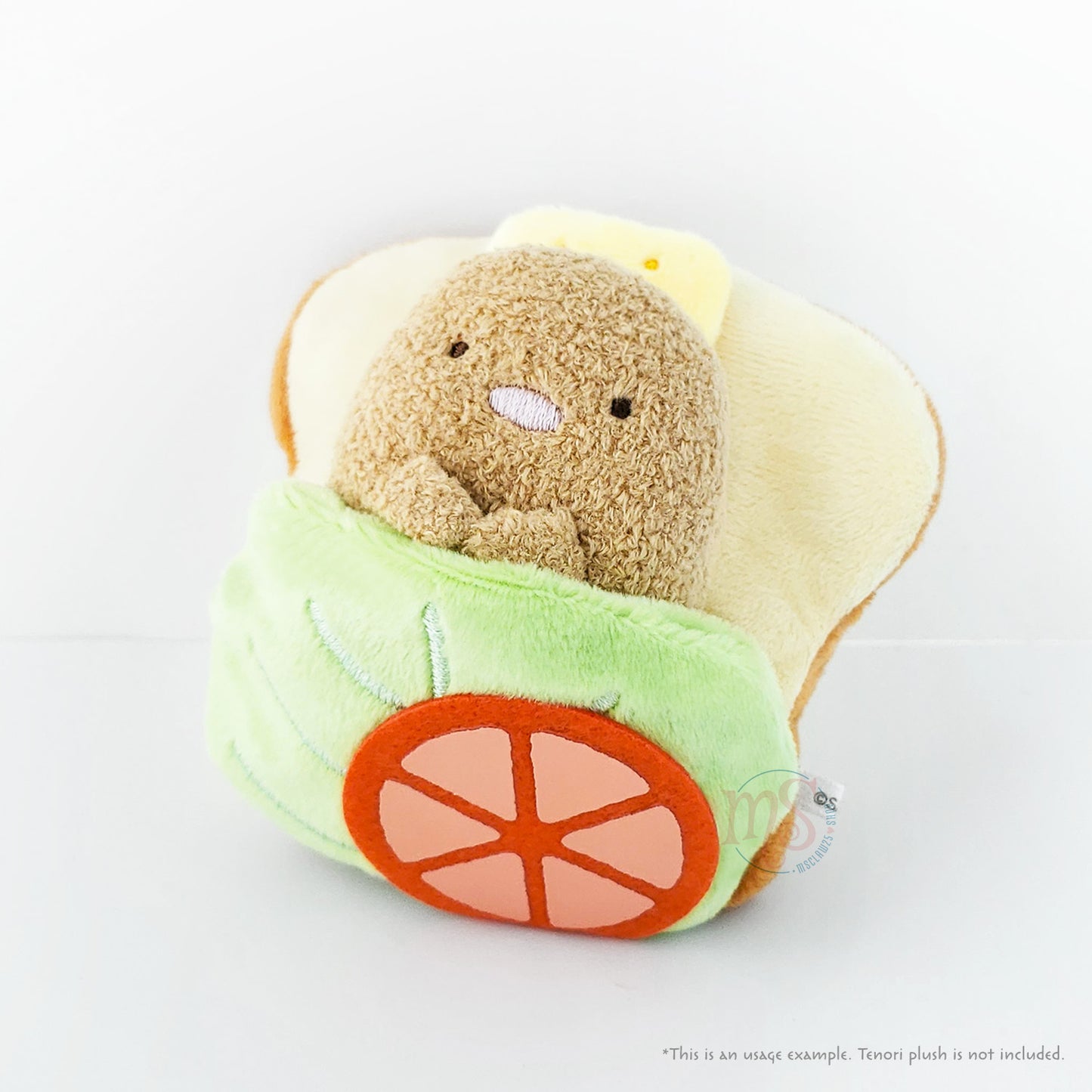 Sumikko Gurashi | Sumikko Bakery Pankyoshitsu | Tomato Lettuce Bread Futon Tenori Mini Plush