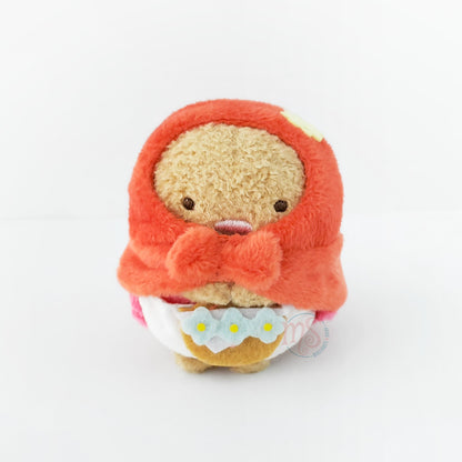 Sumikko Gurashi | Movie 1: The Unexpected Picture Book & the Secret Child | Tonkatsu (Red Riding Hood) Tenori Mini Plush