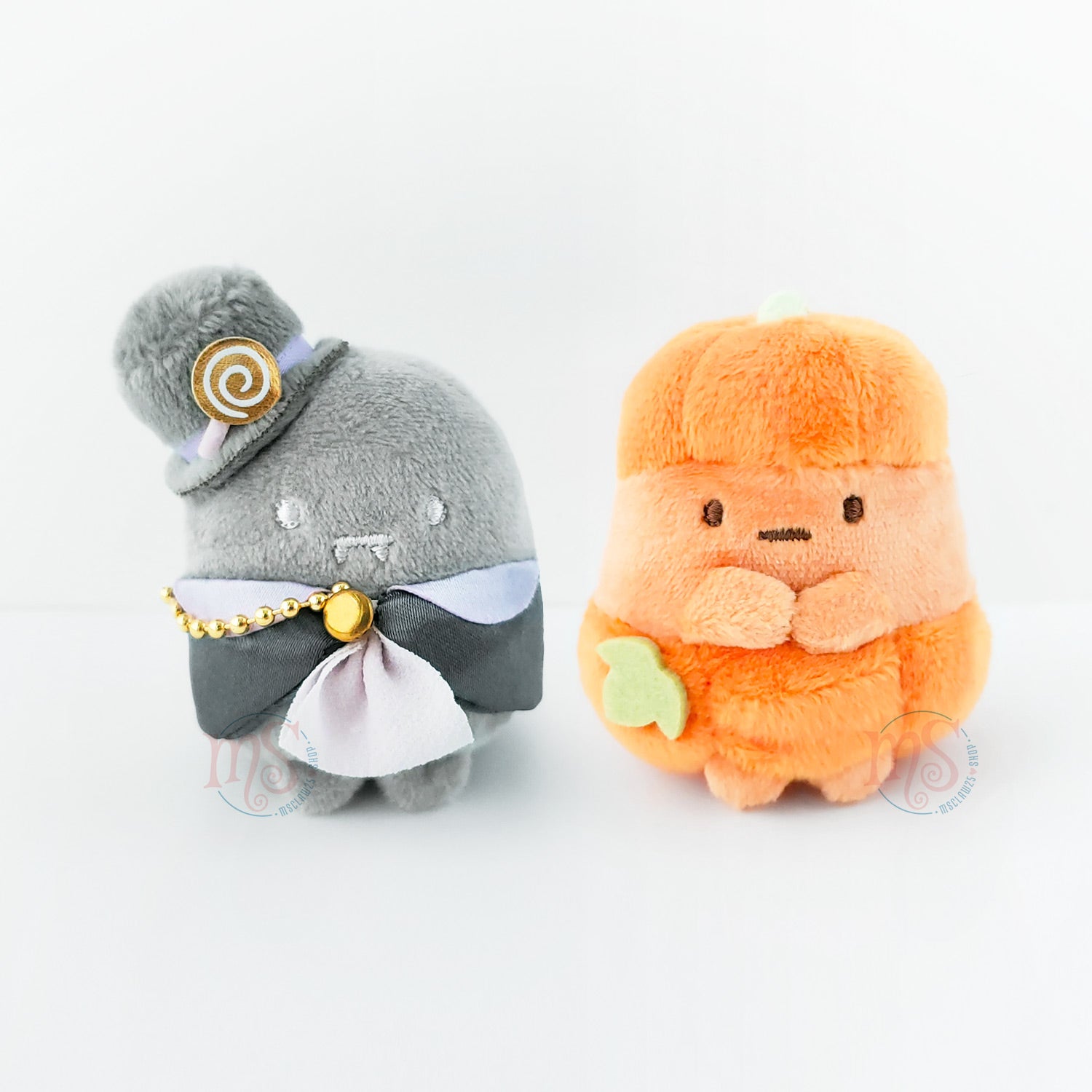 Sumikko gurashi shops 2 plush halloween tenori pumpkin vampire san-x rilakkuma tapioca