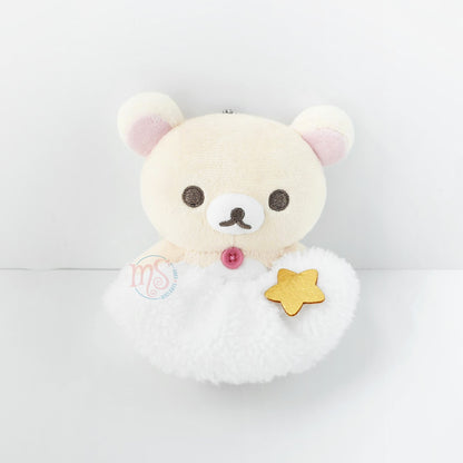 Rilakkuma | Fluffy Angel Scrunchie | Korilakkuma (Star) Keychain Small Plush