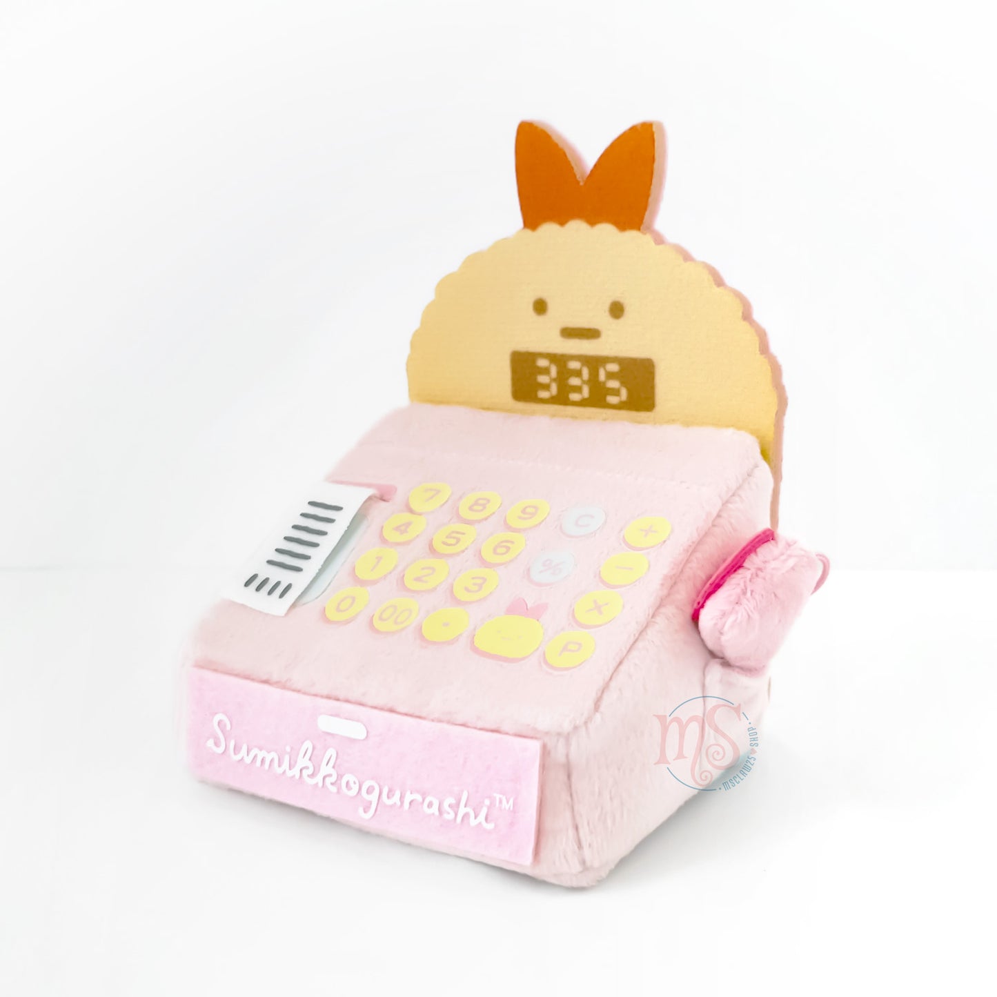 Sumikko Gurashi | Sumikko-Markt | Ebi-Registrierkassenszene, kleines Plüschtier
