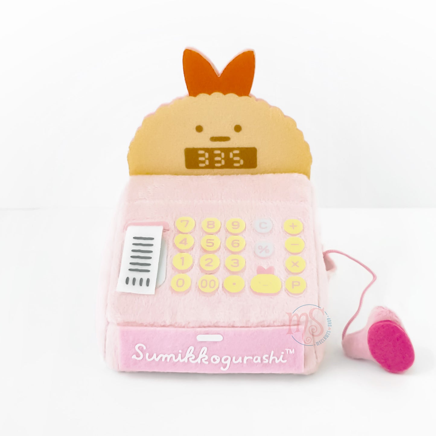 Sumikko Gurashi | Sumikko-Markt | Ebi-Registrierkassenszene, kleines Plüschtier