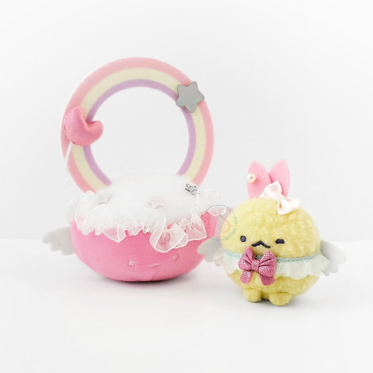 Sumikko Gurashi | Angel Idol | Ebiten no Shippo & Stage Tenori Mini Plush Set