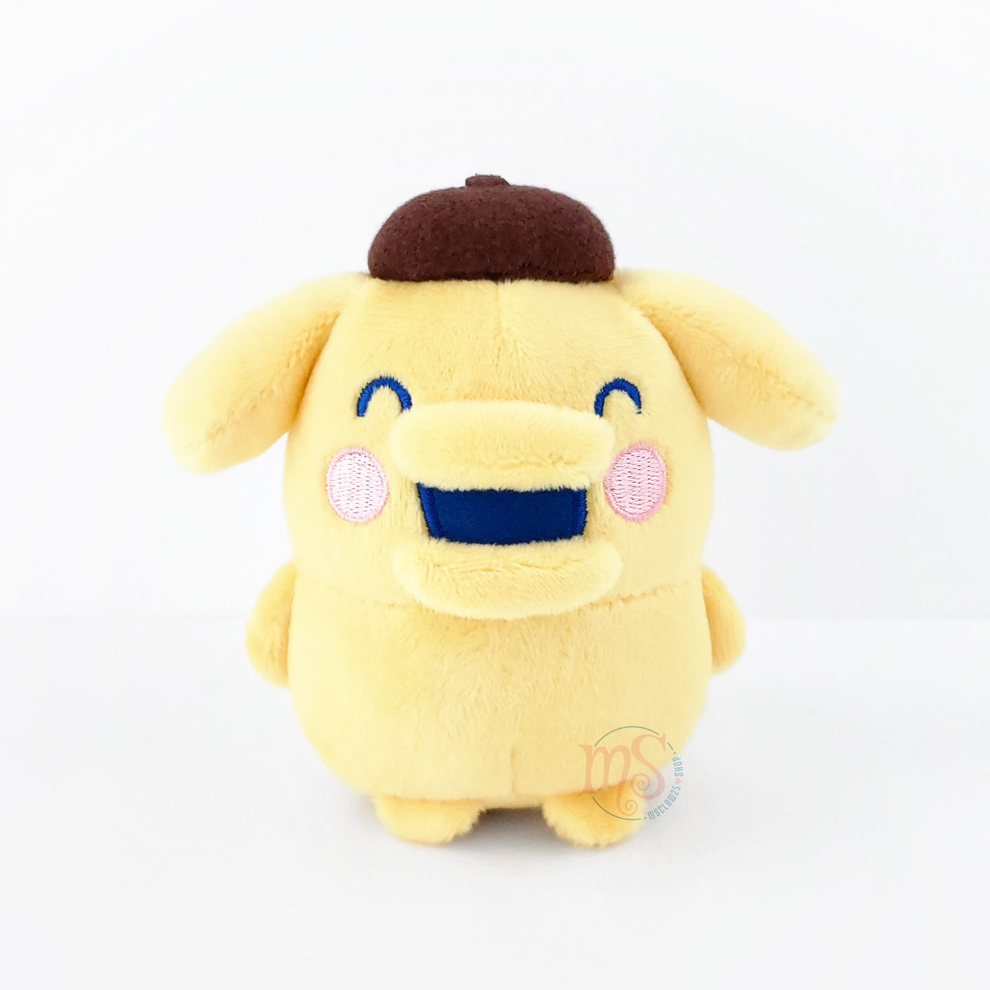 Tamagotchi | Purinui Sanrio |  Kuchipatchi (Pompompurin) Keychain Small Plush