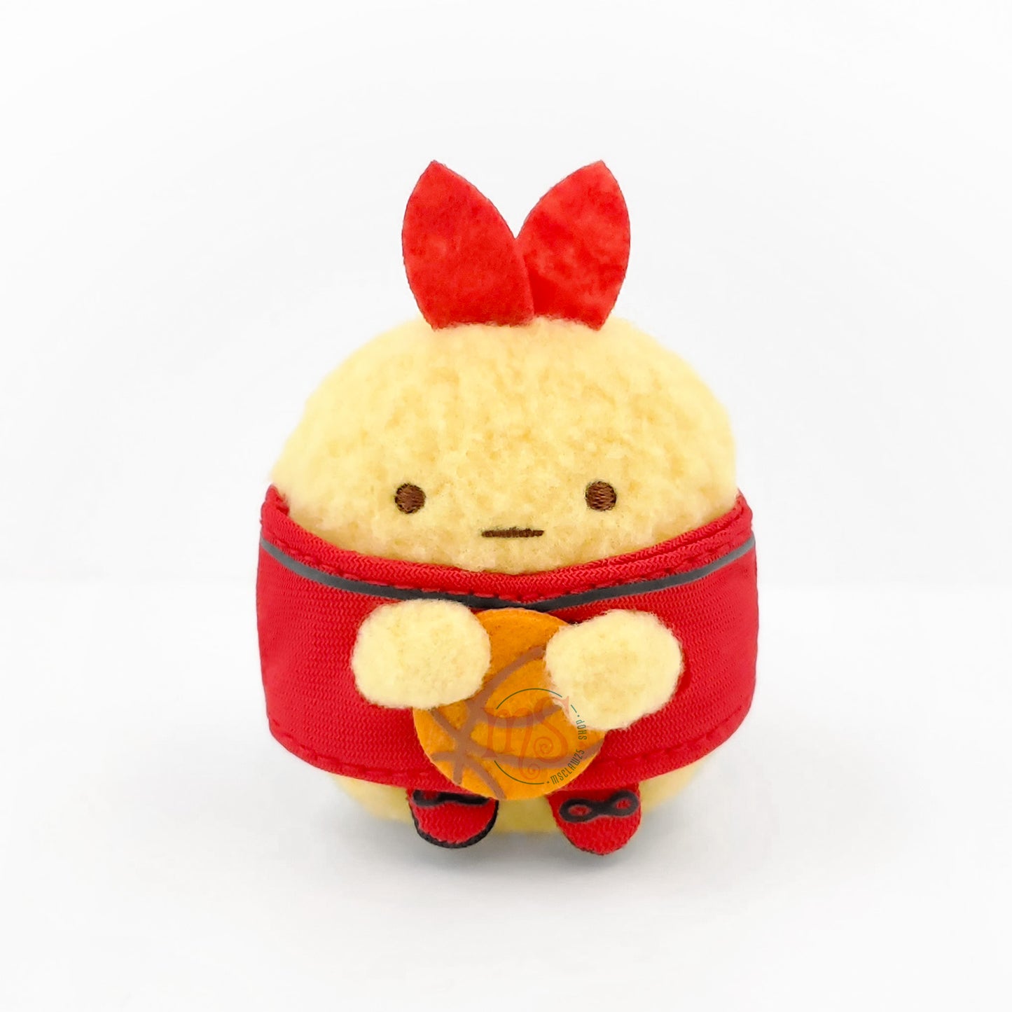 Sumikko Gurashi |  Xebio Basketball 2 | Ebifurai no Shippo Keychain Tenori Mini Plush | Collab Limited