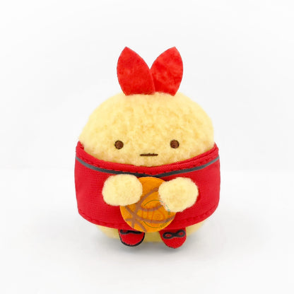 Sumikko Gurashi |  Xebio Basketball 2 | Ebifurai no Shippo Keychain Tenori Mini Plush | Collab Limited