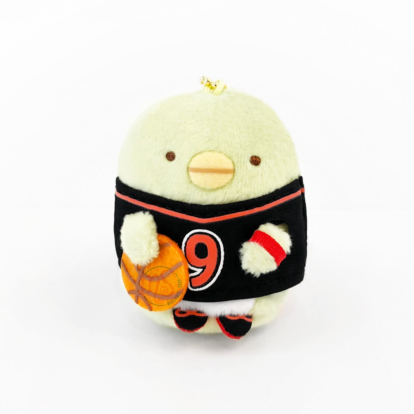 Sumikko Gurashi |  Xebio Basketball 2 | Penguin? Keychain Tenori Mini Plush | Collab Limited