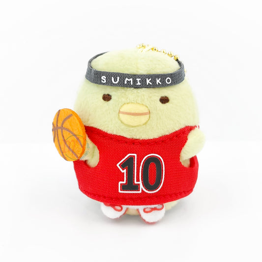 Sumikko Gurashi |  Xebio Basketball 1 | Penguin? Keychain Tenori Mini Plush | Collab Limited